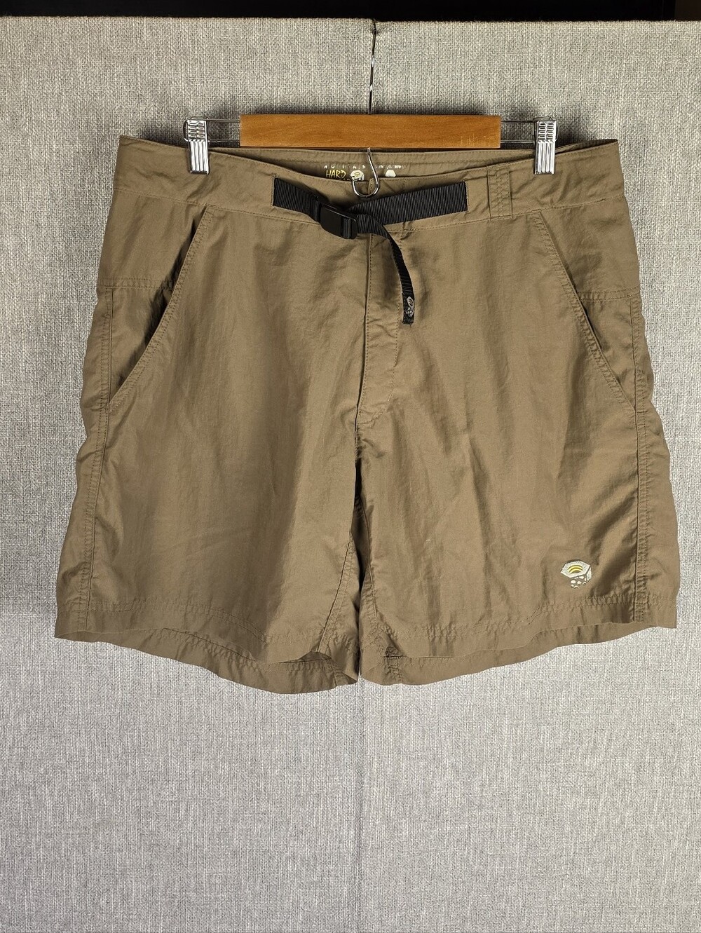 Mountain Hardwear Mens Tan Hiking, Fishing, Camping Shorts Sz L